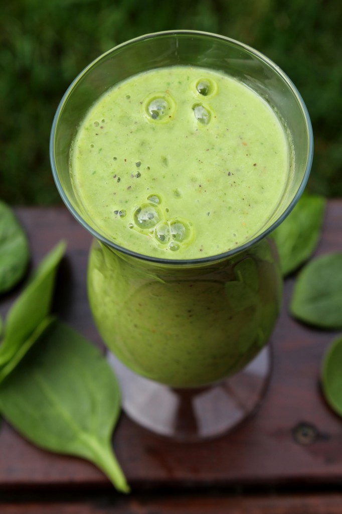 Green Kiwi Spinach SmoothieVicki Doe Fitness